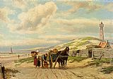 Johannes Hermanus Koekkoek Canvas Paintings - Returning Home